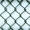 Plastic coating chain link fence