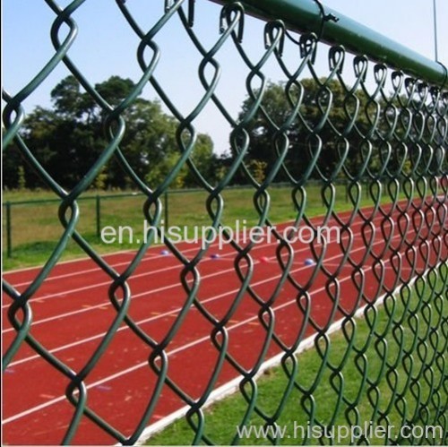 High quality PVC coated chain link fence