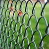 Electro galvanized chain link fence