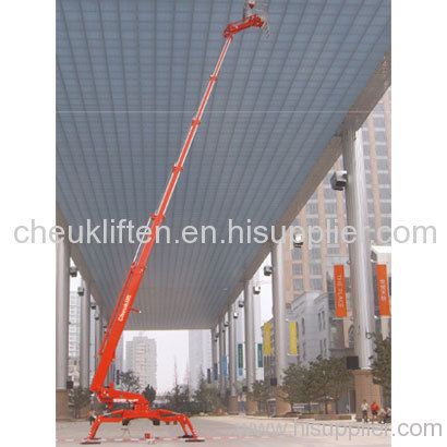 Self-propelled aerial working platform