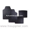 black PVC car mat