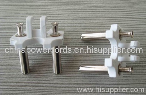 India Plug Insert with solid pins