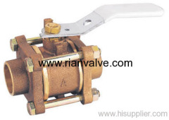 CXC Bronze Ball Valve