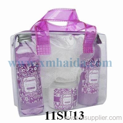 PVC bag bath set