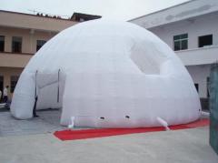 White inflatable igloo