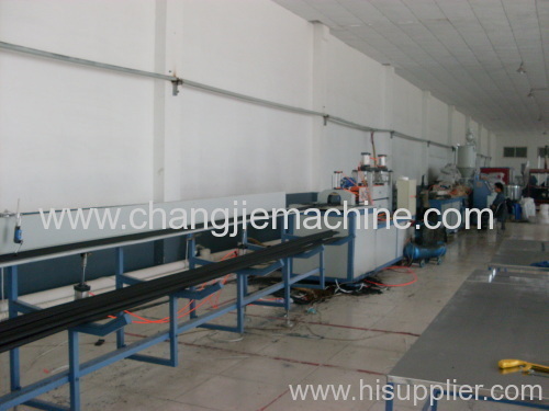 PE profile extrusion machine