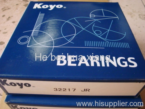 KOYO bearing tapered roller bearing 32217 JR