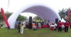 Party time inflatable tent