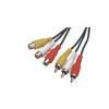 3RCA-PLUG TO 3RCA-JACK