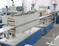 pvc panel extrusion machine