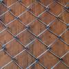 Galvanized chain link fence