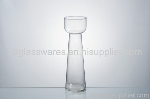 glass vase by machine