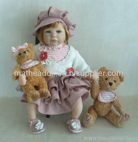 Reborn baby vinyl doll