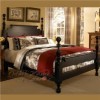 Solid wood furniture double bed
