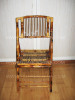 bamboo folding chair