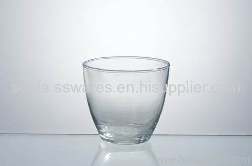 floating glass candle holder
