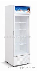 Vertical cooler showcase with static cooling passed ISO9001