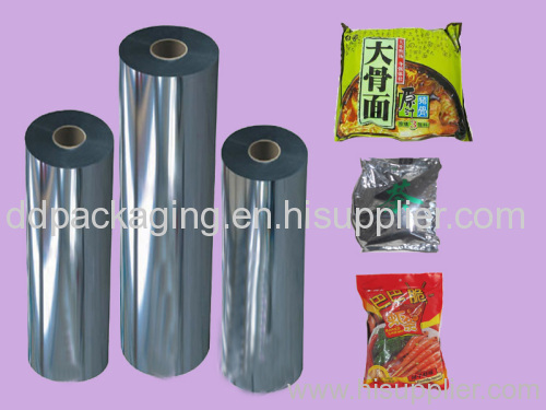 12 micronPET metallised film