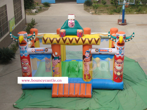 ICB-919 Indians bouncy castle, bounce house