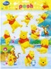 Winnie Foil puffy sticker