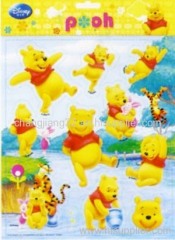 Winnie Foil puffy sticker