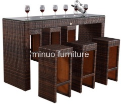 barstool&bar set