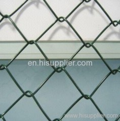 chain link fence pvc coated