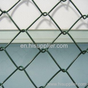 chain link fence pvc coated