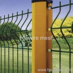 PVC coated security fence