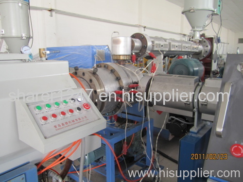 PP super silent pipe production line