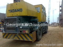 Used TADANO rough terrain crane