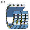 four row cylindrical roller bearing