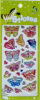 Cute butterfly Foil Puffy Stickers