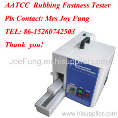 AATCC Electronic Rubbing Fastness Tester