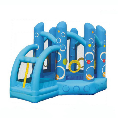 Blue Bubble Bounce House