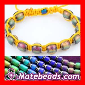 2011 Hottest Shamballa Tresor paris Change Color Mood Bead Bracelet