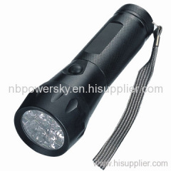 5mm 16 LED Aluminum Flashlight