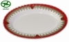 12.6'' Plastic Dinner Dish