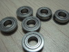Miniature ball bearing with flange