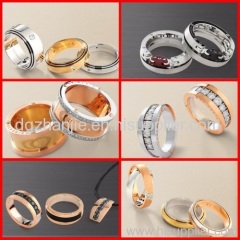Fashion steel rings