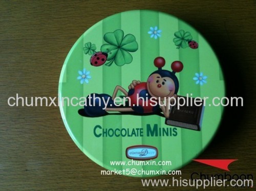 chocolate packaging tin box