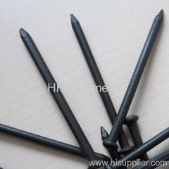 Building construction black concrete nails