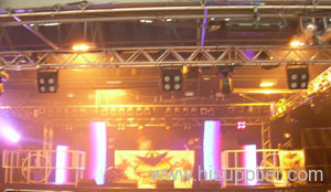 Stage lighting truss for events