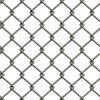 Galvanized chain link fence mesh