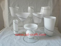 wine glass, glass set