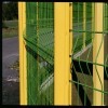 Welded mesh fence