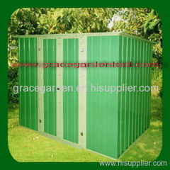 garden shed, storage, metal shed