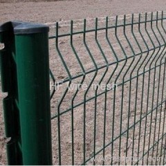 Square PVC coated fence