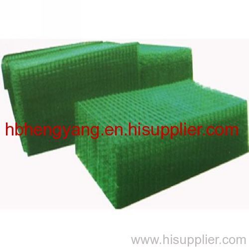 green color and white color welded wire mesh panels