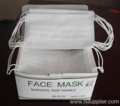 Ear-loop face mask